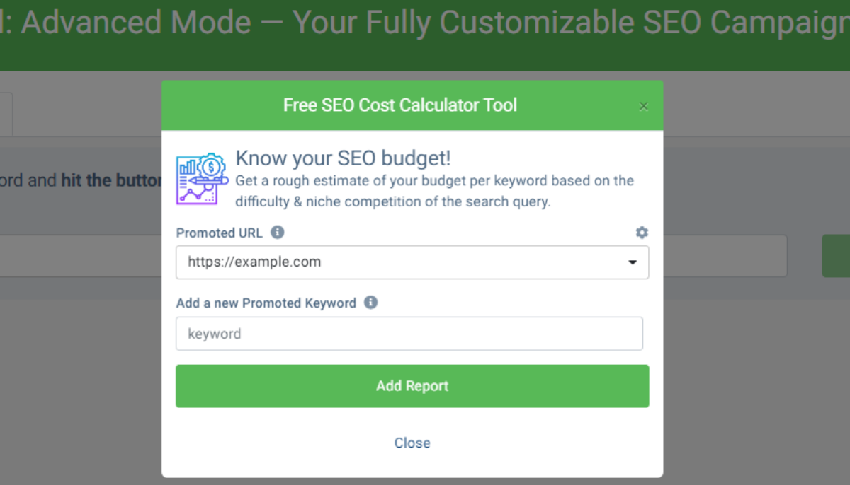 SEO Cost Calculator